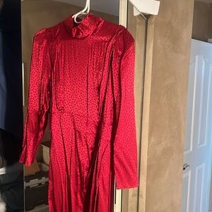 Ronny Kobo dark red kaira  high neck